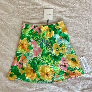 With Jean Daisy Skirt in Splice NWT